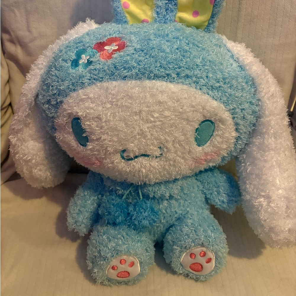 Hello Kitty Light Blue Easter theme Plush